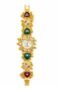 Heritage Jewelry Golden Watch - Green and Ruby