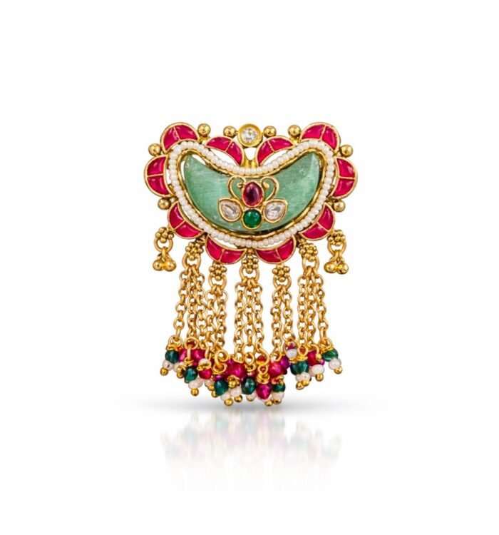 Heritage Golden Ring – Onyx Multicolour